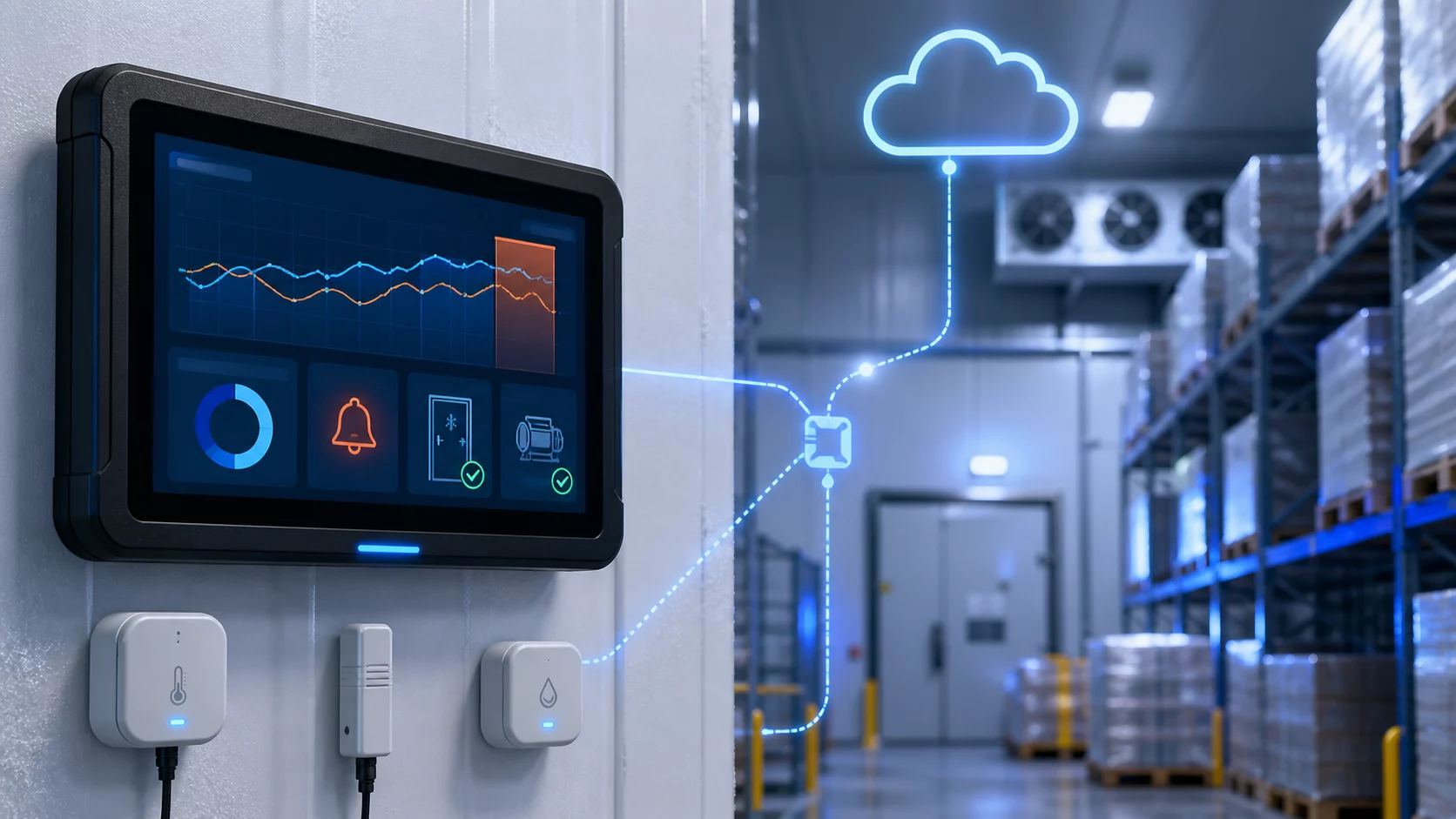 Soğuk Hava Deposu İzleme: Sıcaklık, Alarm ve Modbus IoT Mimarisi
