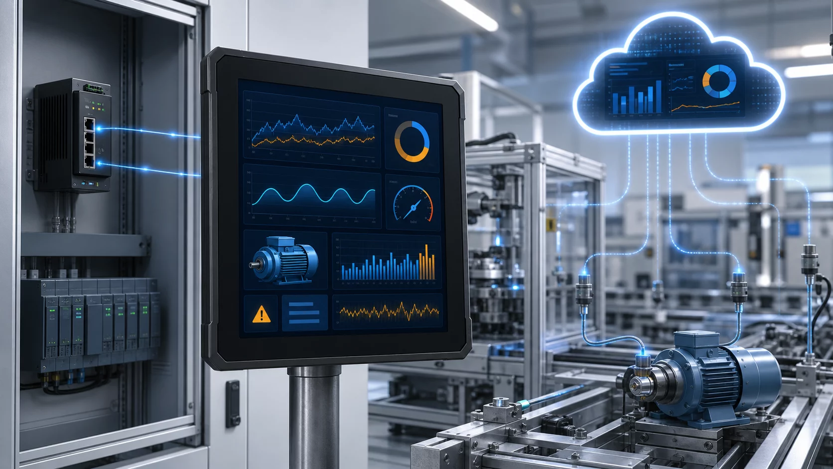 Endüstriyel HMI Panel Yazılımı: Prototip, Edge ve Bulut Mimarisi