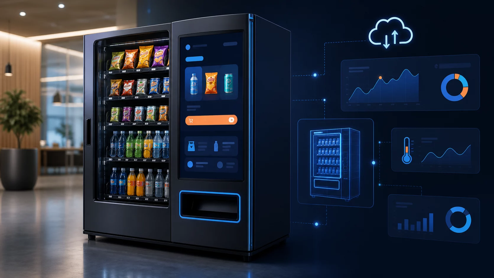 Akıllı Vending Makinesi Yazılımı ve IoT Mimarisi